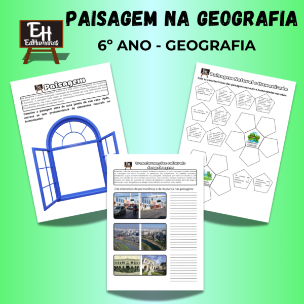 Kit Paisagem na Geografia