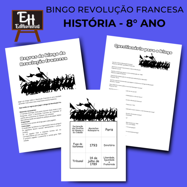 Bingo Revolução Francesa