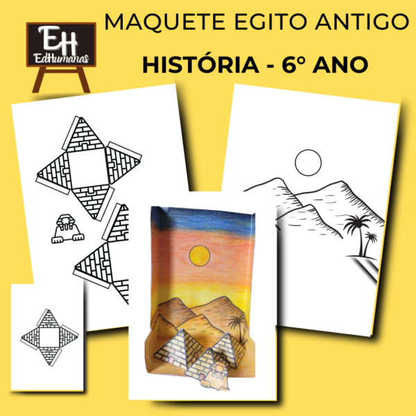 Maquete Egito Antigo