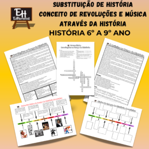 Kit para substituição de História de 6° a 9° anos