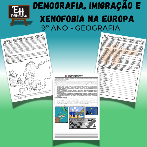 Kit Demografia, imigração e xenofobia na Europa