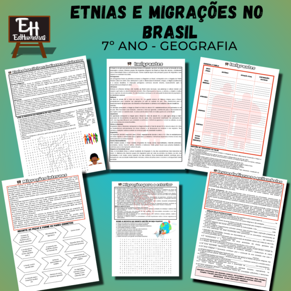 Etnias e migrações no Brasil