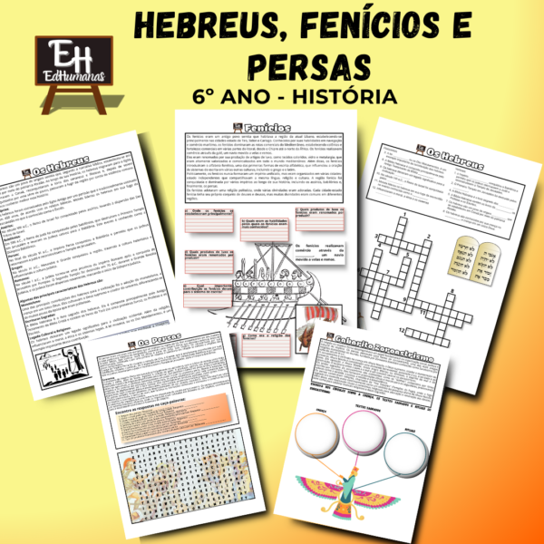 Os Hebreus, Os Fenícios e os Persas