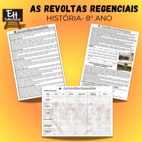 Kit Revoltas Regenciais