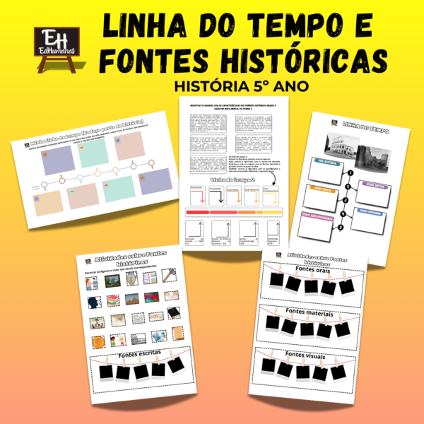 Kit Fontes históricas e Linha do tempo