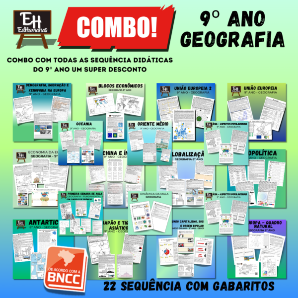 Combo 9º ano Geografia