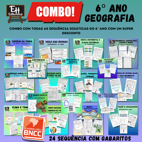 Combo 6º ano - Geografia