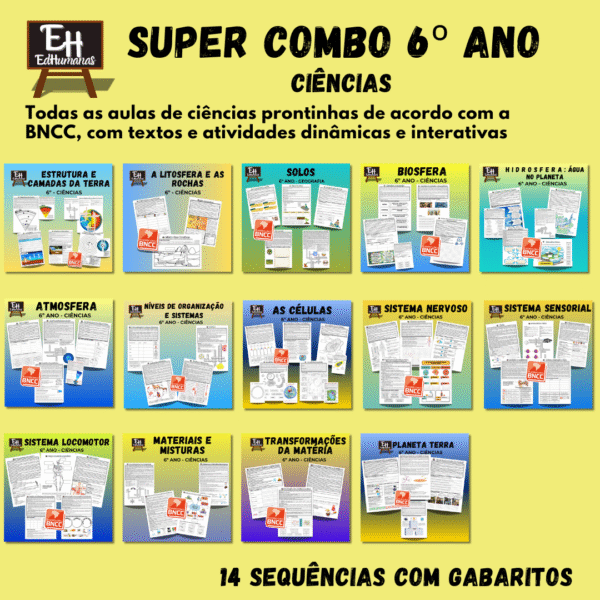 Combo Ciências - 6º ano